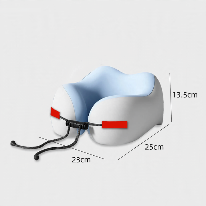 Memory foam neck support pillow, U-shape