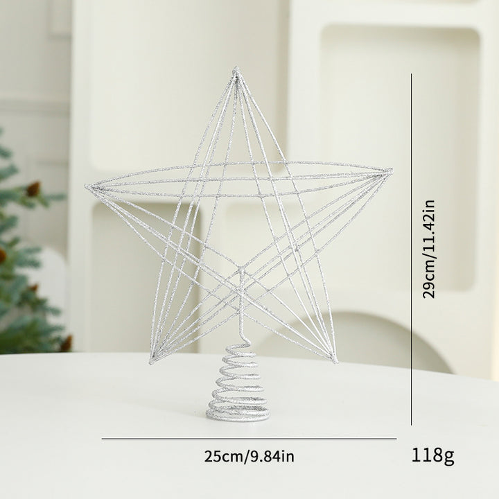 Christmas tree topper made of iron