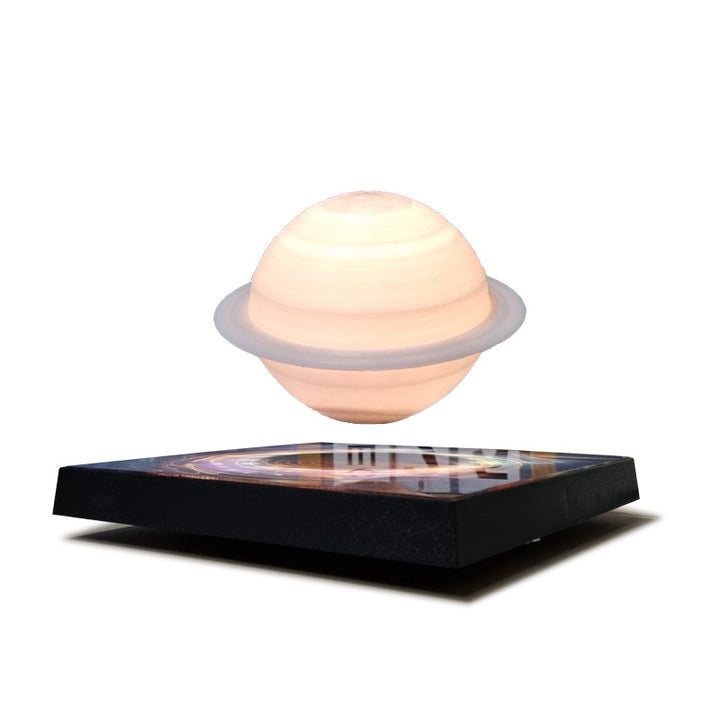 LED night light with magnetic levitation