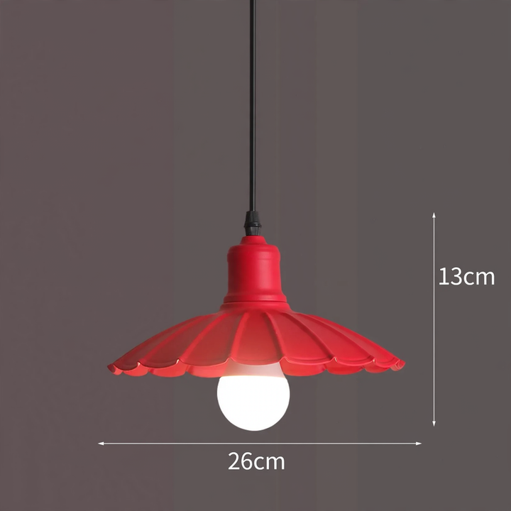 Vintage pendant light, industrial style, adjustable