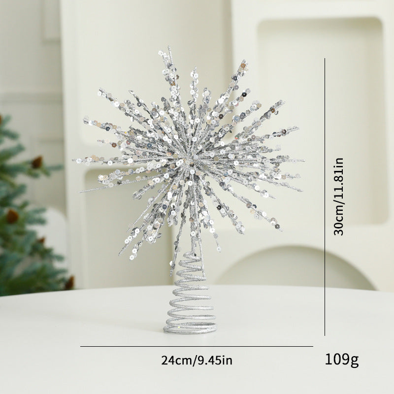 Christmas tree topper made of iron