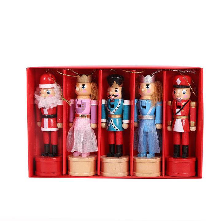 Nutcracker pendant made of wood, 12 cm
