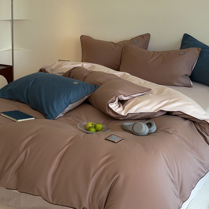 Cotton bedding set, brushed, Ins style