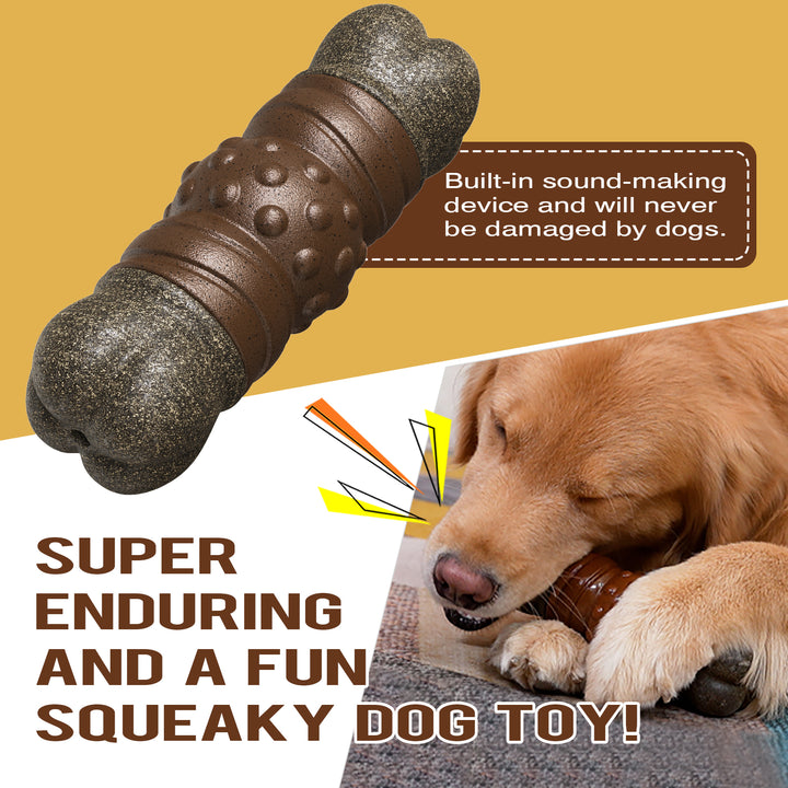 Sound Bone Chew Toy – Teeth Cleaning & Play for Dogs