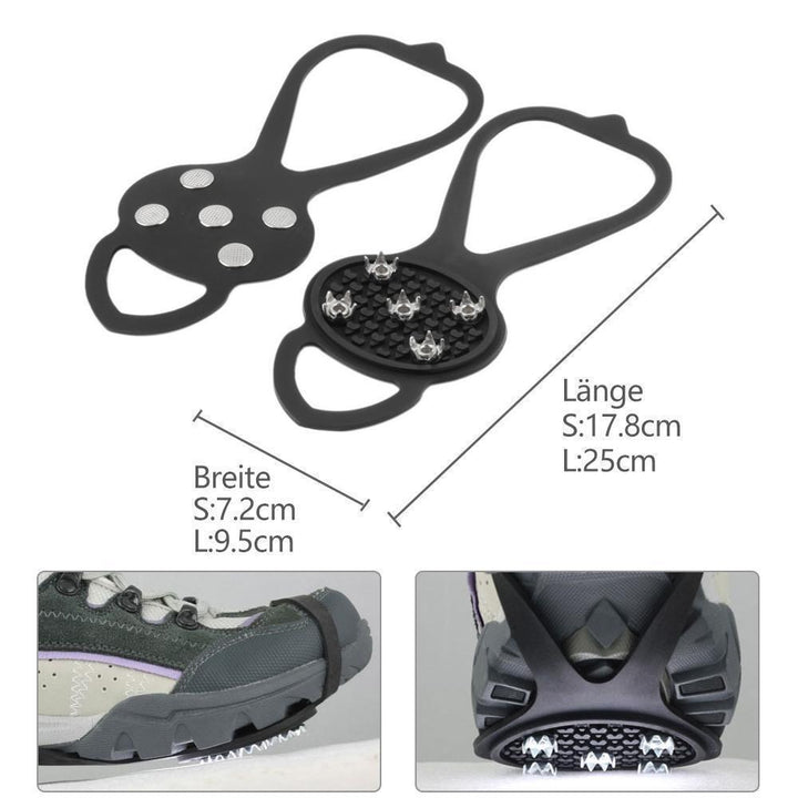 BowLift | Universal Snowshoe Spikes Non-slip Shoe Cover for Winter