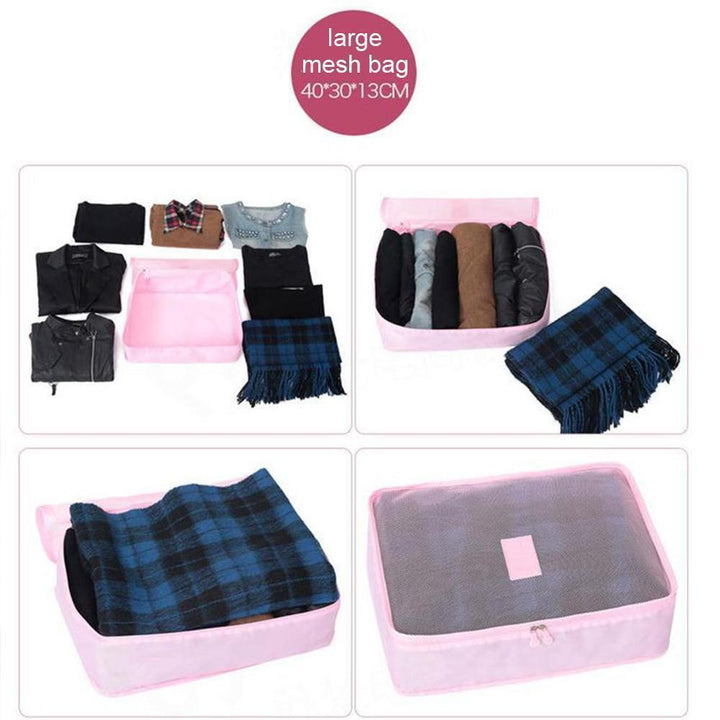 BowLift | Travel Clothing Storage Bag ( 1 Set, 6 PCs )