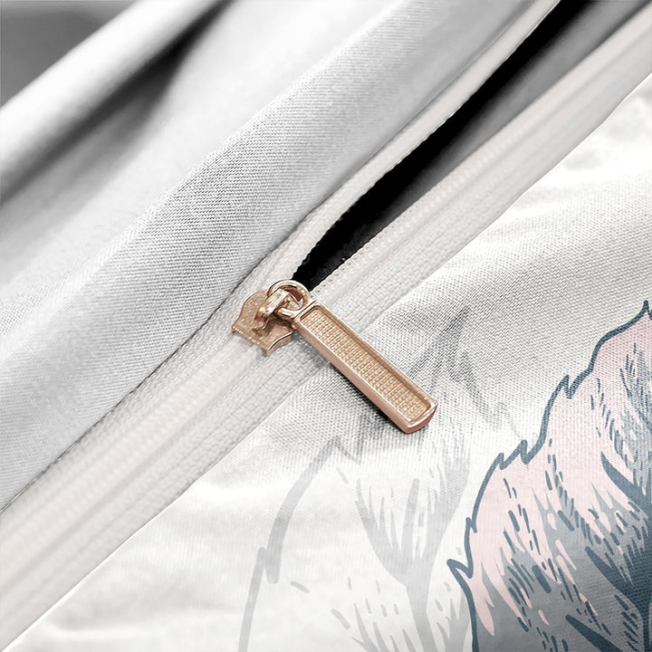 BowLift | PetalFlight - Soft Floral and Bird Bed Linen