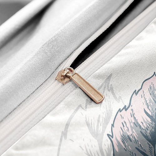 BowLift | PetalFlight - Soft Floral and Bird Bed Linen