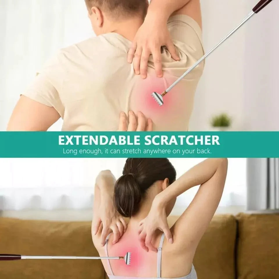 Expandable Back Fork Scratch Massage Bowlift
