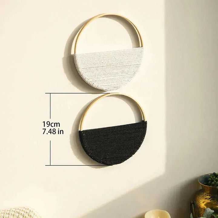 BowLift | Willowloop – Circular Macrame Wall Decor with Symmetrical Design