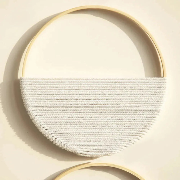 BowLift | Willowloop – Circular Macrame Wall Decor with Symmetrical Design