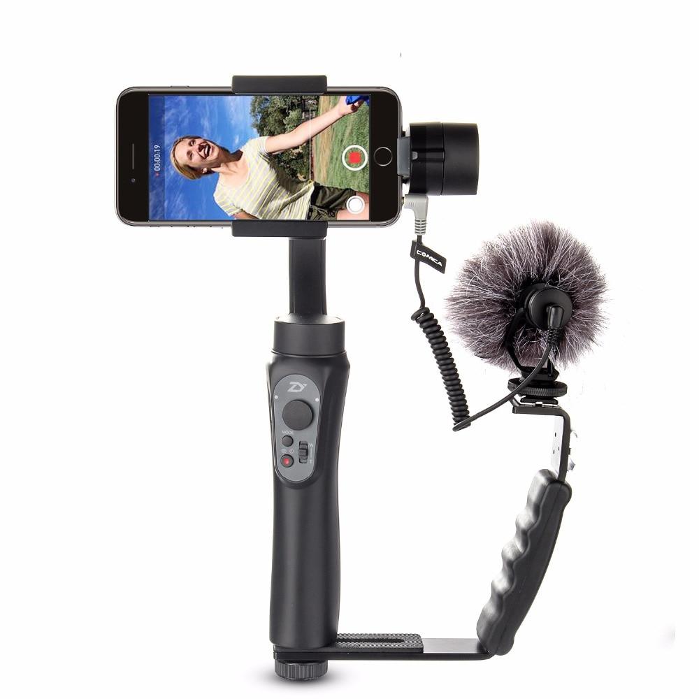 2 in 1 Directional Condenser Video Microphone Mount for Mobile Phone | Bowlift