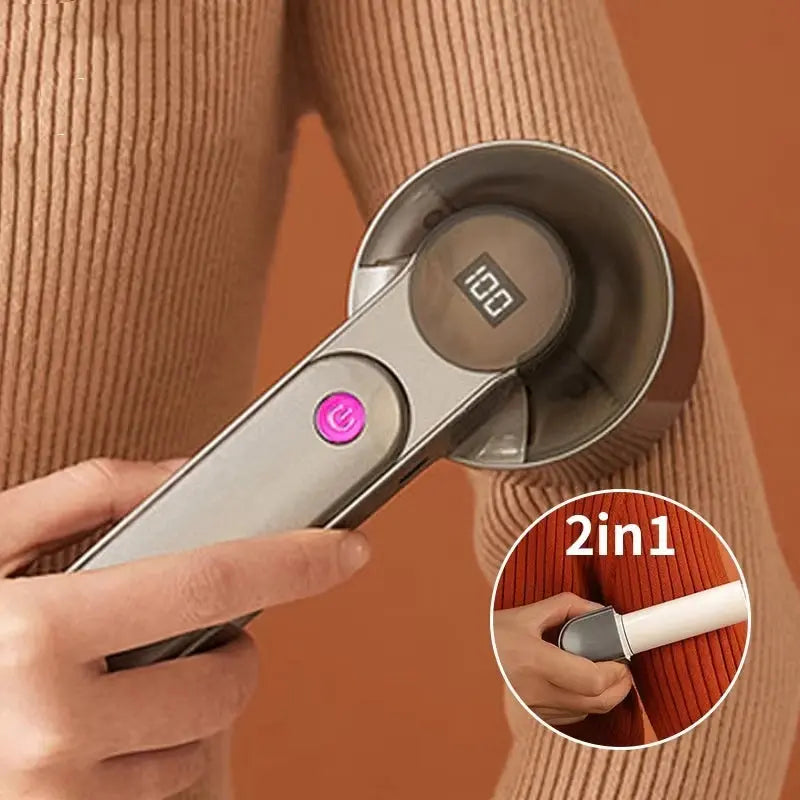 BowLift | 2-in-1 Electric Lint Remover for Flawless Fabrics