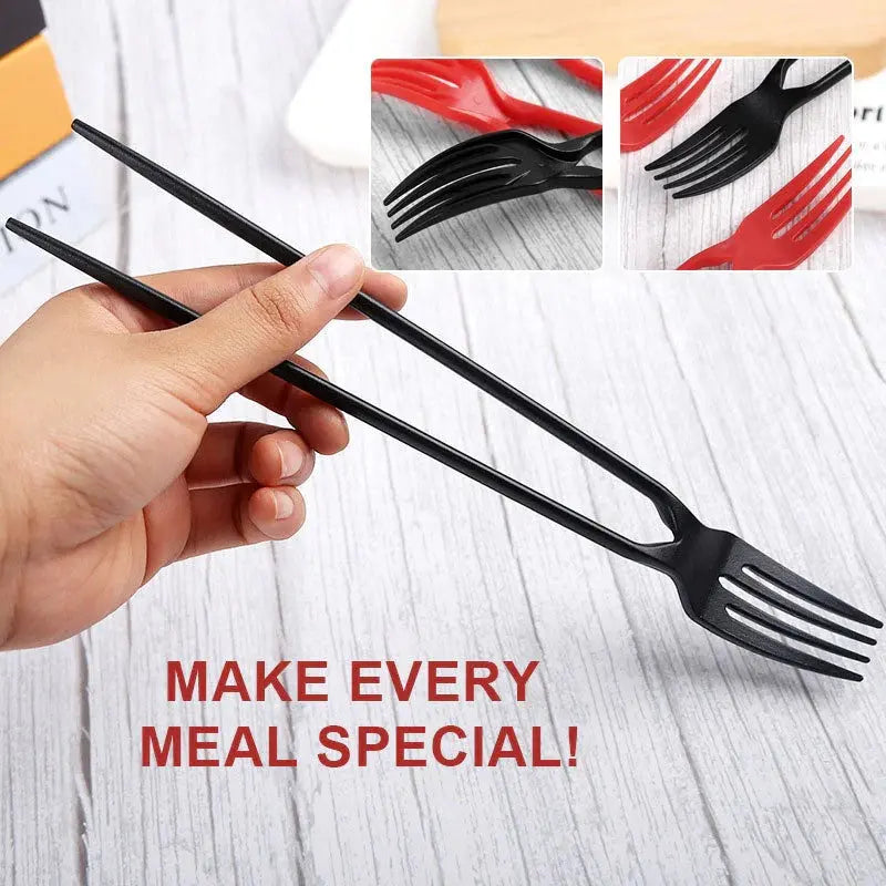 BowLift | 2-in-1 Fork & Chopsticks – Ideal for Pasta, Sushi, Salad & Dessert
