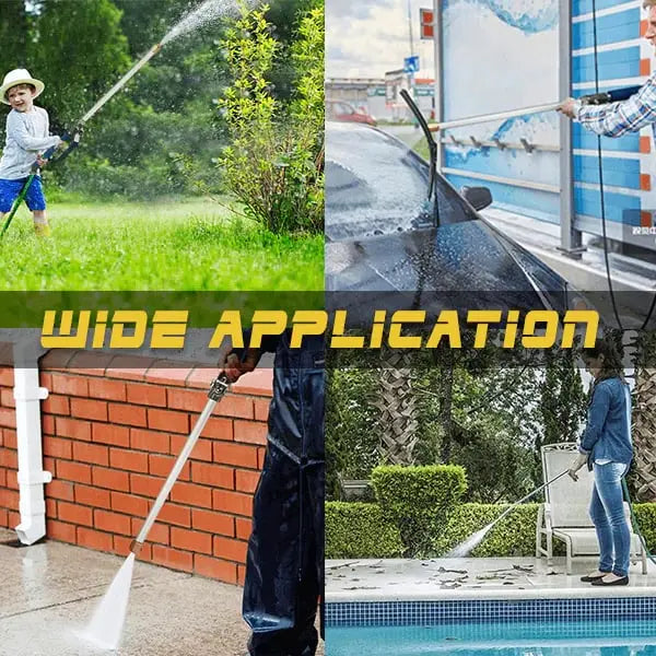 BowLift | 2-in-1 High Pressure Cleaner Attachment – Transforms the Garden Hose into a Water Jet