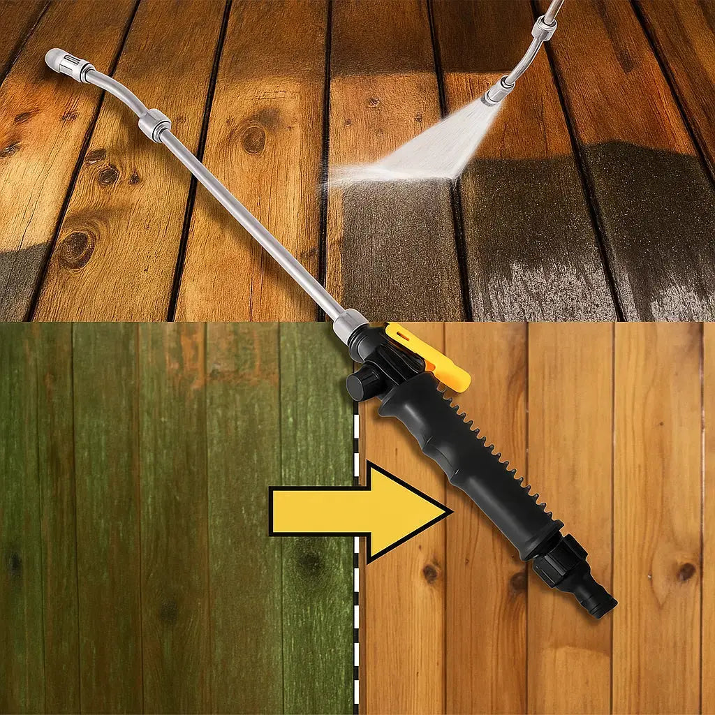 BowLift | 2-in-1 High Pressure Cleaner Attachment – Transforms the Garden Hose into a Water Jet