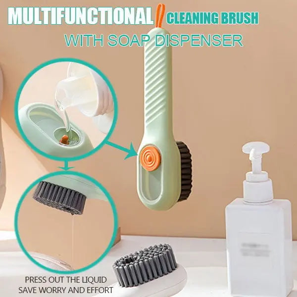 BowLift | 2-in-1 Cleaning Brush with Soap Dispenser – Cleanliness Made Easy