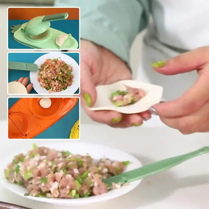 BowLift | 2-in-1 Dough Pocket Maker – Dough Shaper and Folding Press Set