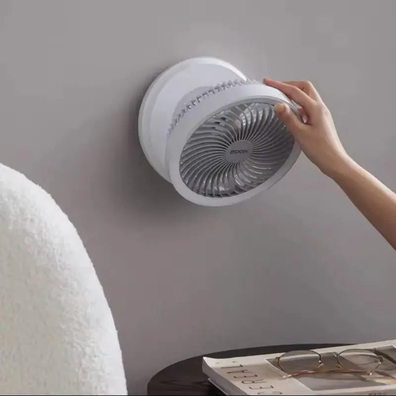 BowLift | 2-in-1 Fan for Wall & Table – Quiet, Space-saving & Powerful