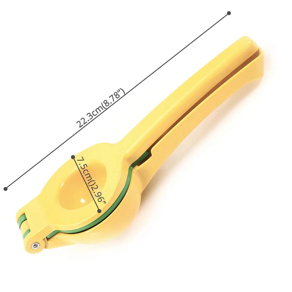 2-In-1 Aluminum Lemon Lime Squeezer and Hand Manual Citrus Juicer | Bowlift