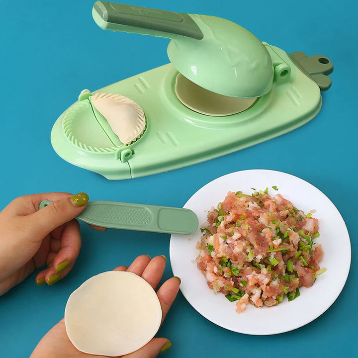 2-in-1 Dumpling Maker and Dough Press Dumpling Making Kitchen Tool | Bowlift