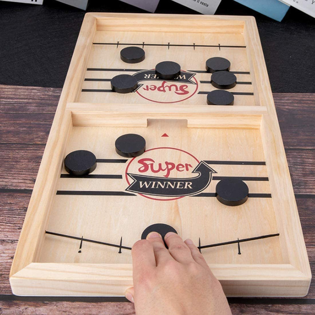 BowLift | 2-in-1 Table Football & Shuffleboard Fun – GameMaster