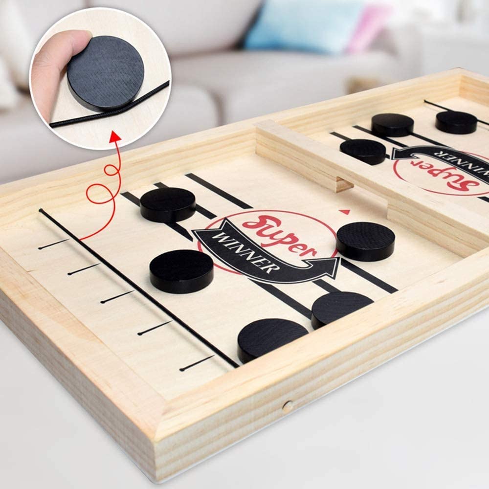 BowLift | 2-in-1 Table Football & Shuffleboard Fun – GameMaster