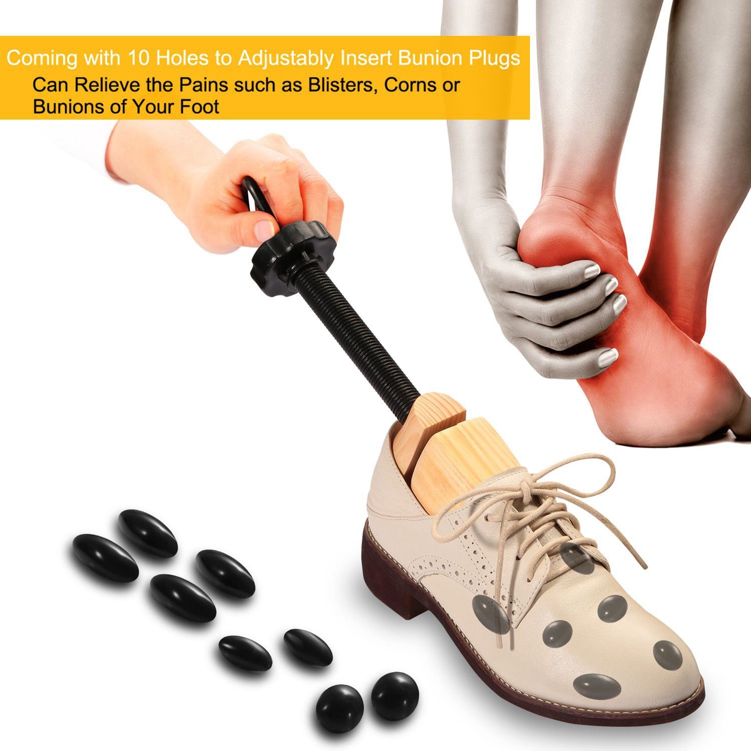 BowLift | 2-Piece: Shoe Stretcher 2-Way Shoe