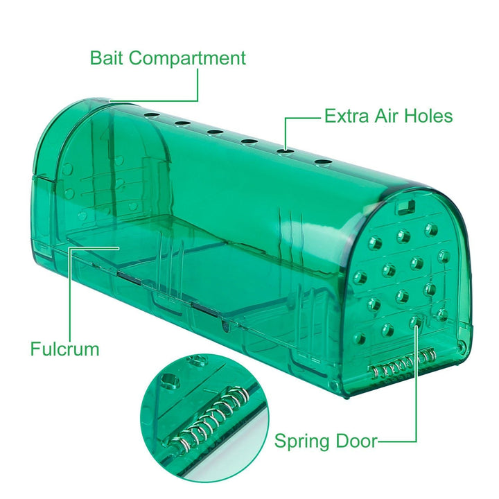 BowLift | 2-piece: Reusable Humane Mouse Trap