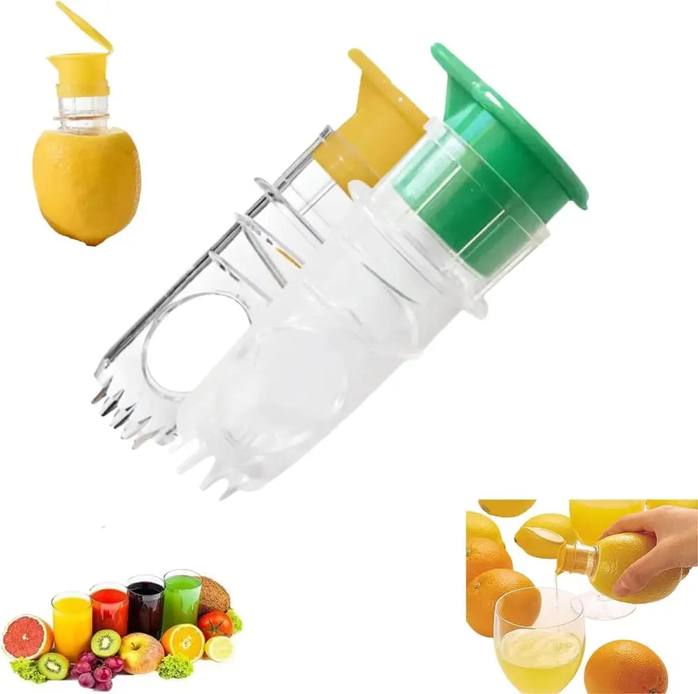 BowLift | 2-piece lemon squeezer set with screw attachment – Fresh juice everywhere & anytime!
