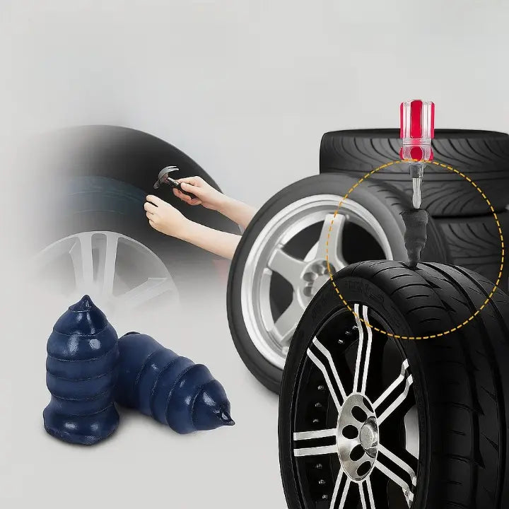 BowLift | 20 Piece Tire Nail Set for Repairing Rubber Tire Punctures