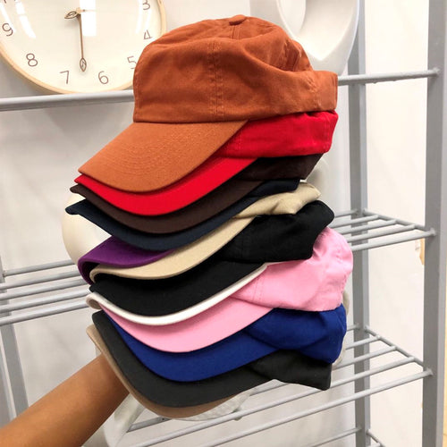 Women's Classic Cotton Baseball Cap Bowlift 1783921588