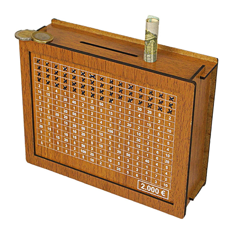 BowLift | Wood savings box with engraved figures
