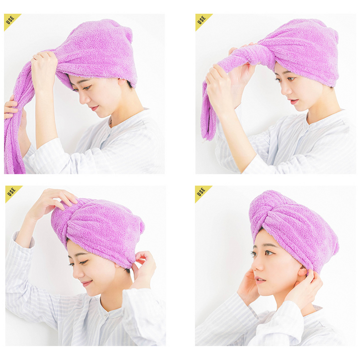 Rapid Hair Drying Towel | Bowlift