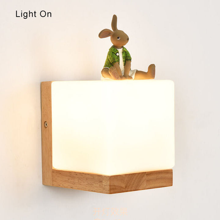 BowLift | EcoChic Cube Wall Lamp – Sustainable & Modern Design