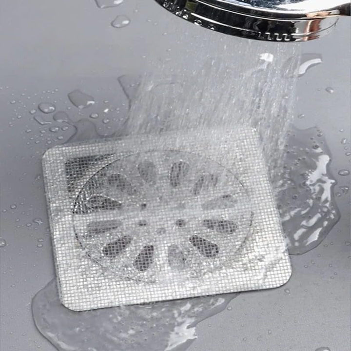 Disposable Drain Cover Stickers – Hair Catcher & Insect Blocker Bowlift