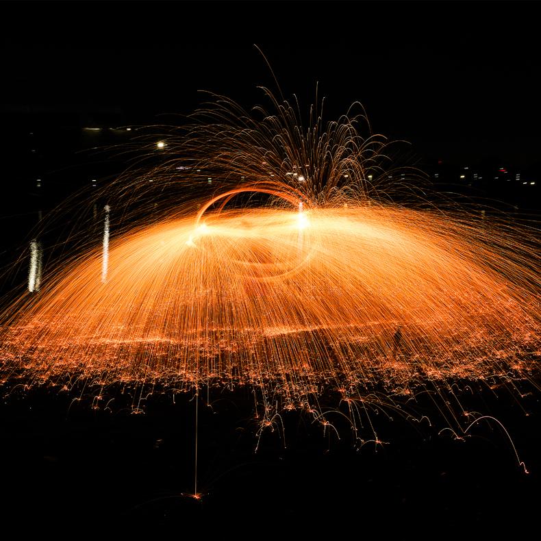Steel Wool Firework | Bowlift