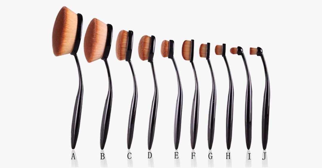 BowLift | Oval Brush Ten Piece Set