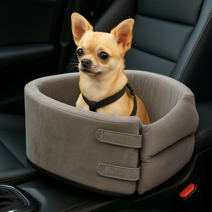 BowLift | Pet Travel Car Seat with Soft Padding