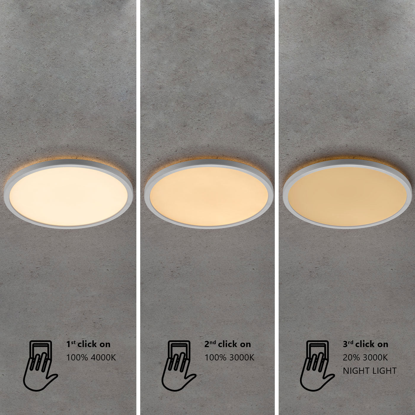 BowLift | Energy-saving Ceiling Lamp for Bathroom