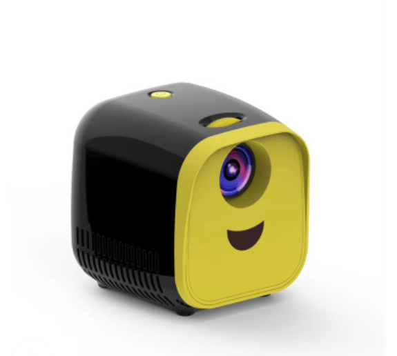 BowLift | LED Mini HD Home Projector with Multi-language System, Support Reading Flash Drive, Mobile Hard Disk & TF Card, for Home and Office