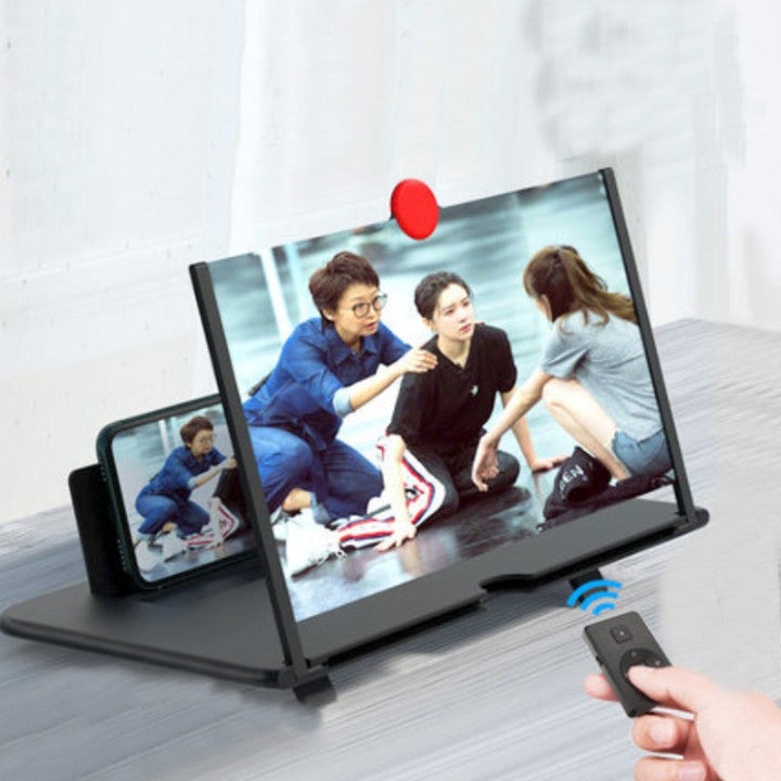 BowLift | 12" Foldable Smart Phone Screen Amplifier Projector, with Anti Blue Light, Large Screen, Suitable for Watching Movie Videos on All Smartphones