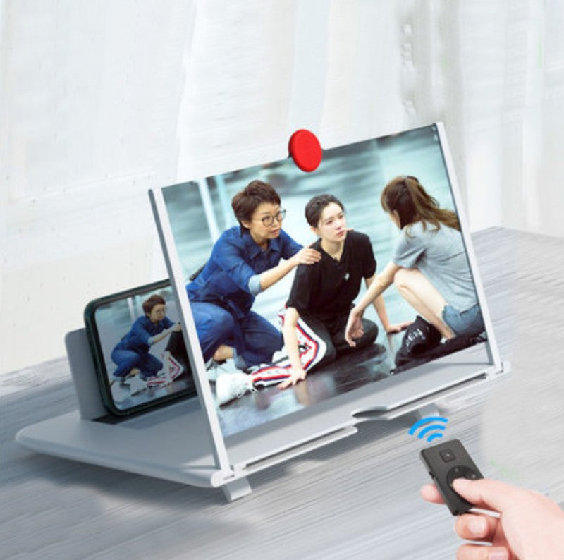 BowLift | 12" Foldable Smart Phone Screen Amplifier Projector, with Anti Blue Light, Large Screen, Suitable for Watching Movie Videos on All Smartphones