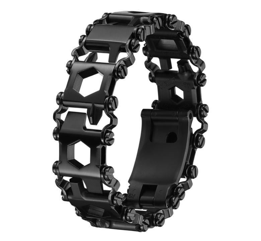 BowLift | 29-in-1 Multifunctional Stainless Steel Watch Strap/Bracelet, with 29 Hidden Practical Tools, for Sailing, Travel, Camping & Hiking