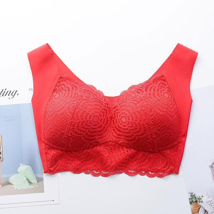 BowLift | Thin Section Seamless Ring Gather Bra
