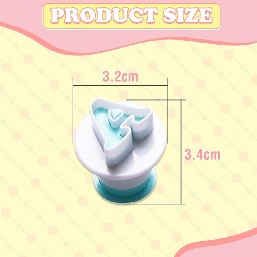 Alphabet Fondant Plunger Cutter | Bowlift