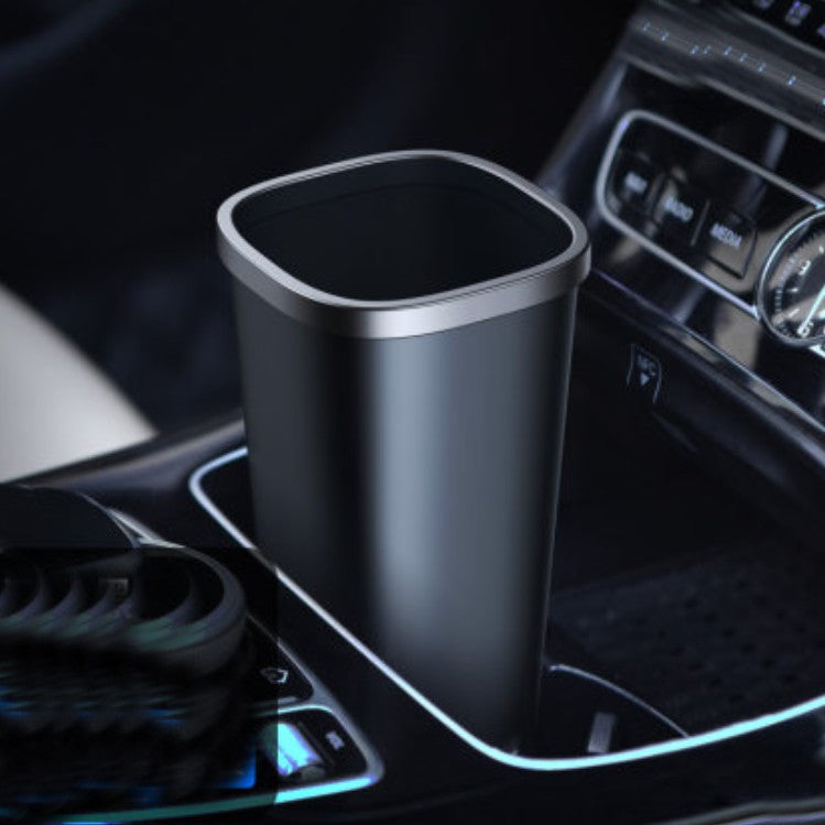BowLift | Cup Holder Car Trash Can, with Large Capacity & Leakage-proof Design, for Car, Home & Office