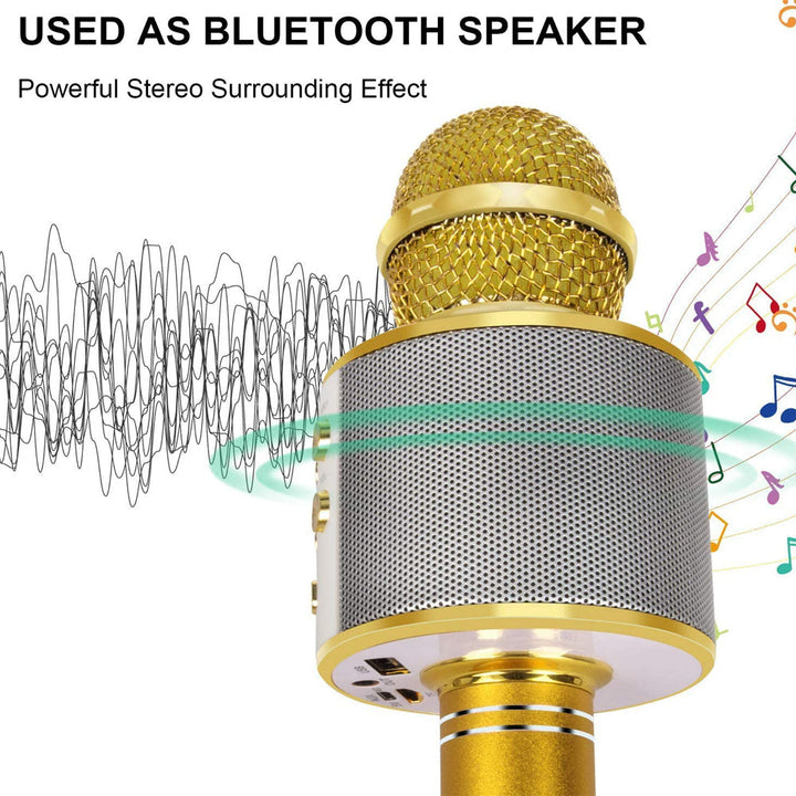 BowLift | Rechargeable wireless Bluetooth karaoke microphone