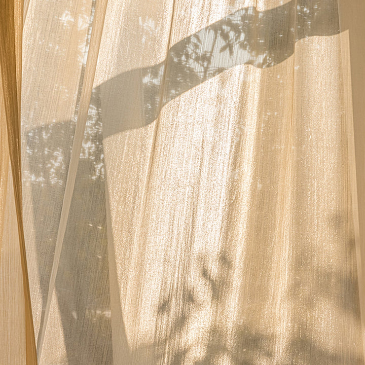 Transparent Linen Curtains, Light and Modern for Living Room | Bowlift