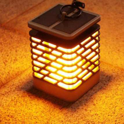 BowLift | Solar Flame Torch Light Square LED Garden Lawn Decorative Hanging Light